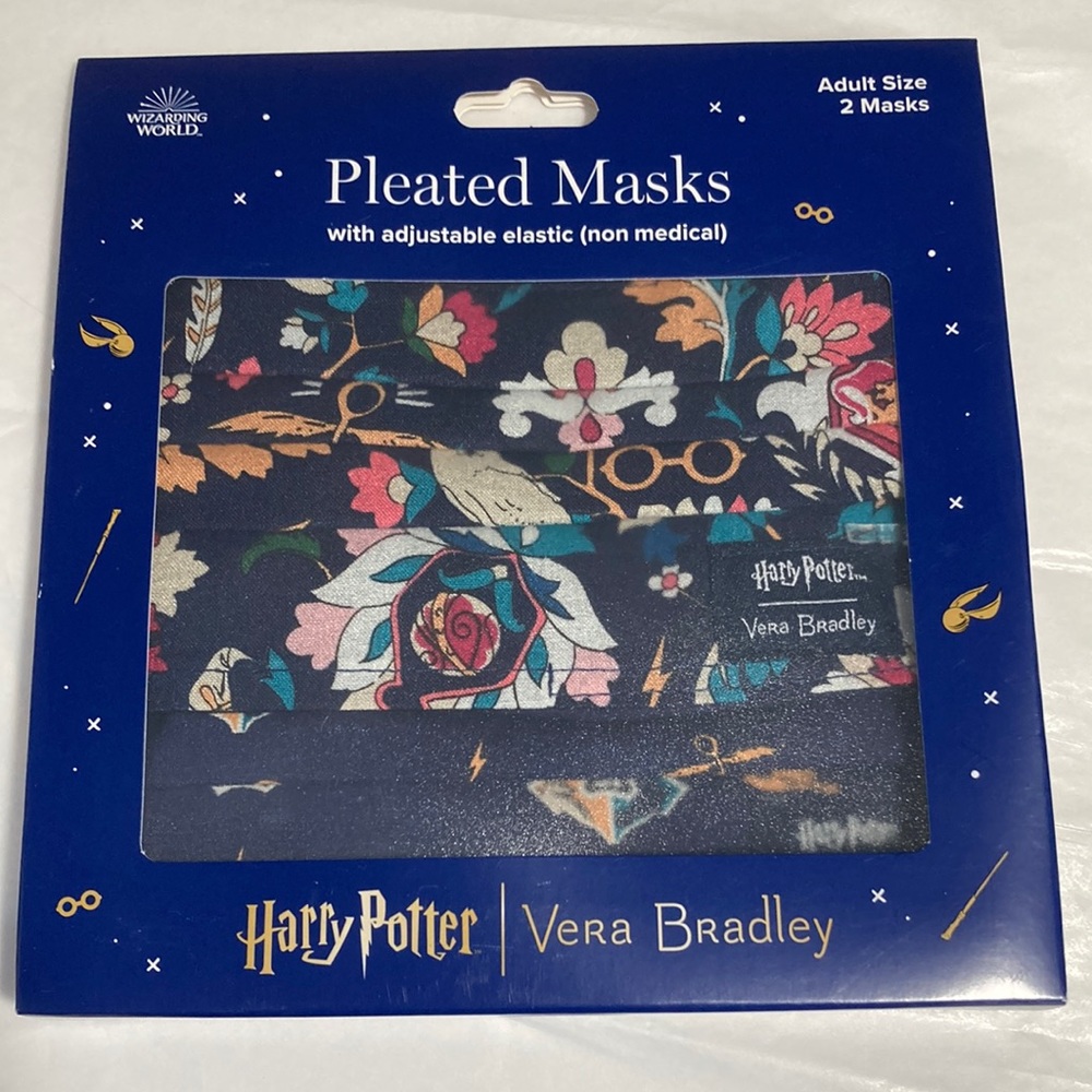 Harry Potter by Vera Bradley Facemask 2  Pack